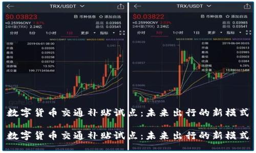 数字货币交通补贴试点：未来出行的新模式

数字货币交通补贴试点：未来出行的新模式